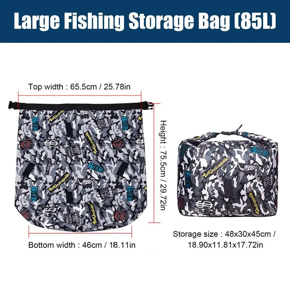 Fish Protection Bag Waterproof Fishing Bags For Saltwater Or Freshwater Fishing Live Fish Bucket And Container Outdoor Fishing