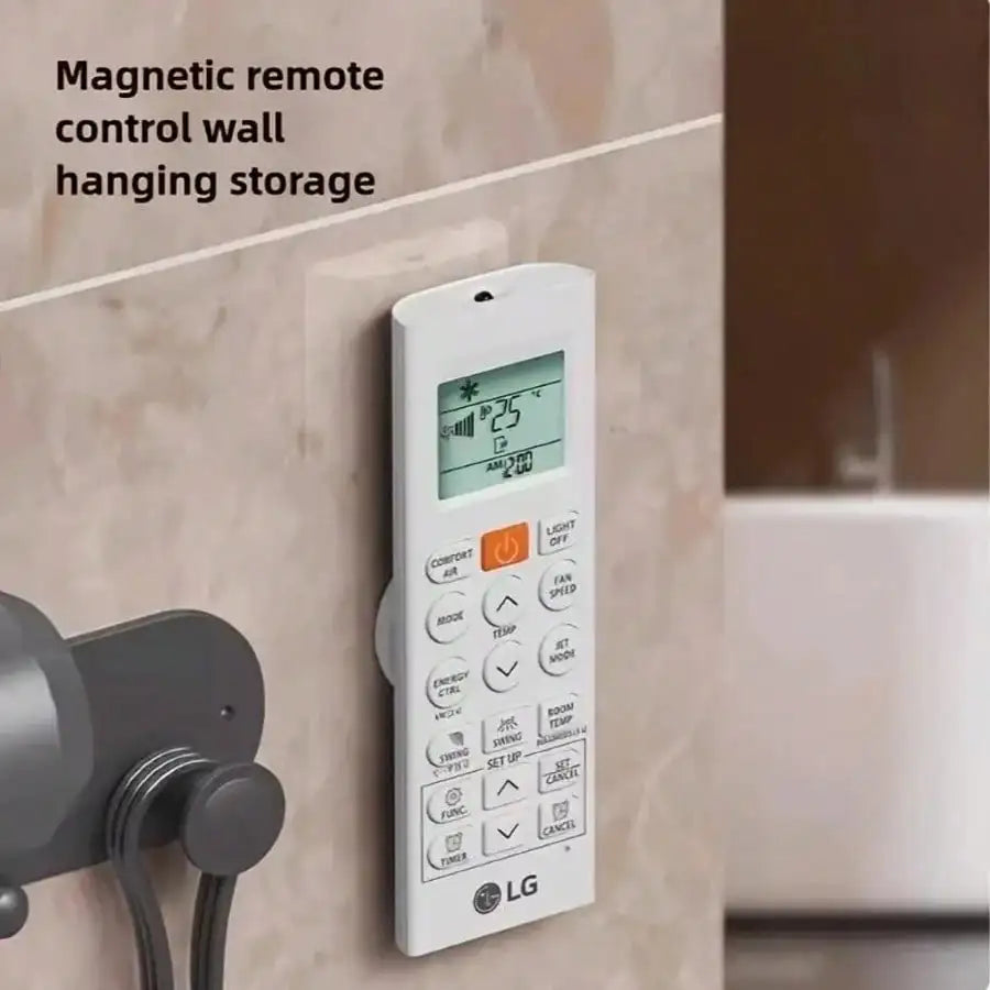 10 Pcs Magnetic Invisible Suction Cup Remote Control Holder Set, Suitable For Various Household Appliances, Plug Storage, Traceless Nail-Free Wall Decoration, Easy-To-Install Practical Hooks, Cable Management, And Equipment R